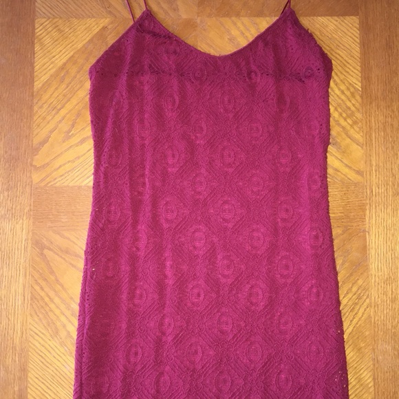 Magenta Mini Dress - Picture 5 of 7